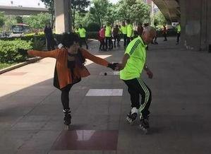 单脚轮滑成人教学视频